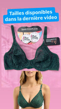 Charger l'image dans la galerie, Soutien Gorge Couvrant SANS COMPLEXE Dentelle Vert
