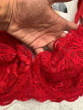 Charger l&#39;image dans la galerie, Soutien Gorge Dentelle SANS COMPLEXE Rouge Bordeaux
