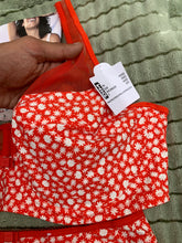 Charger l&#39;image dans la galerie, Ensemble Emboitant DIM GENEROUS Orange a motifs
