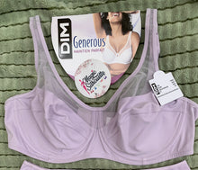 Charger l&#39;image dans la galerie, Soutien Gorge emboitant DIM Generous Mauve clair
