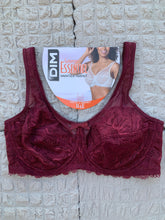 Charger l'image dans la galerie, Ensemble Emboitant DIM Generous Dentelle Grenat
